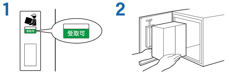 荷物の受取り方（配達方法）