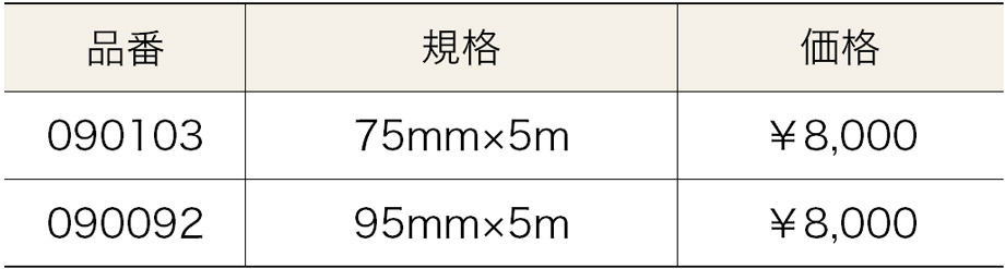 価格表